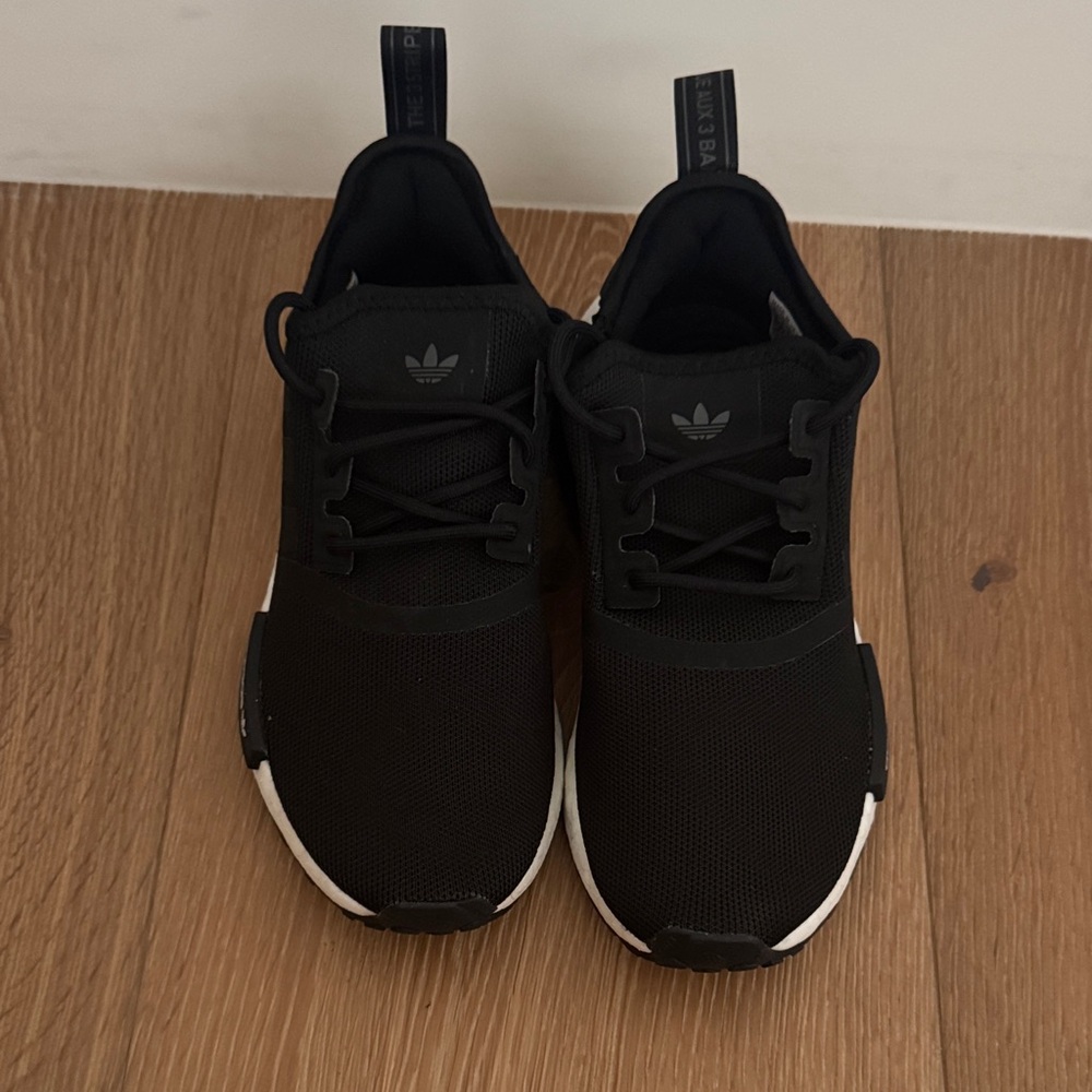 Adidas Triple Black Mesh Sneakers